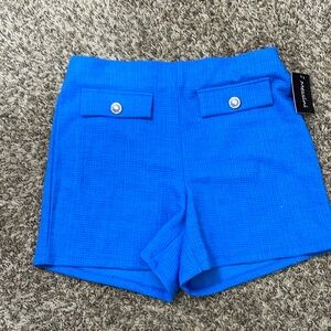 Jazmin cotton-blend tweed shorts